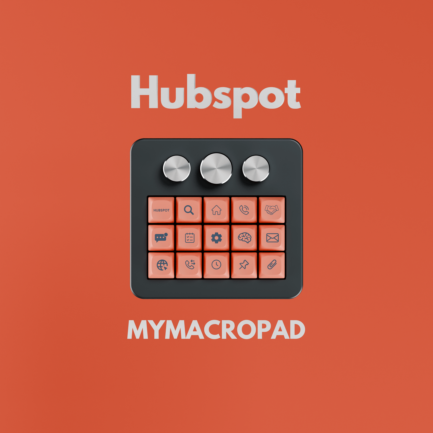 15 Keys 3 Knob MyMacropad - Macropad.io