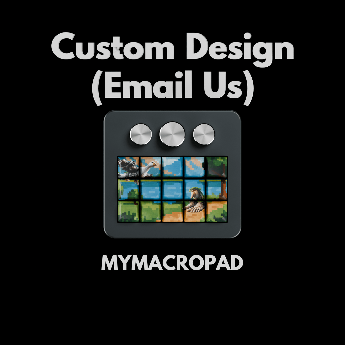 15 Keys 3 Knob MyMacropad - Macropad.io