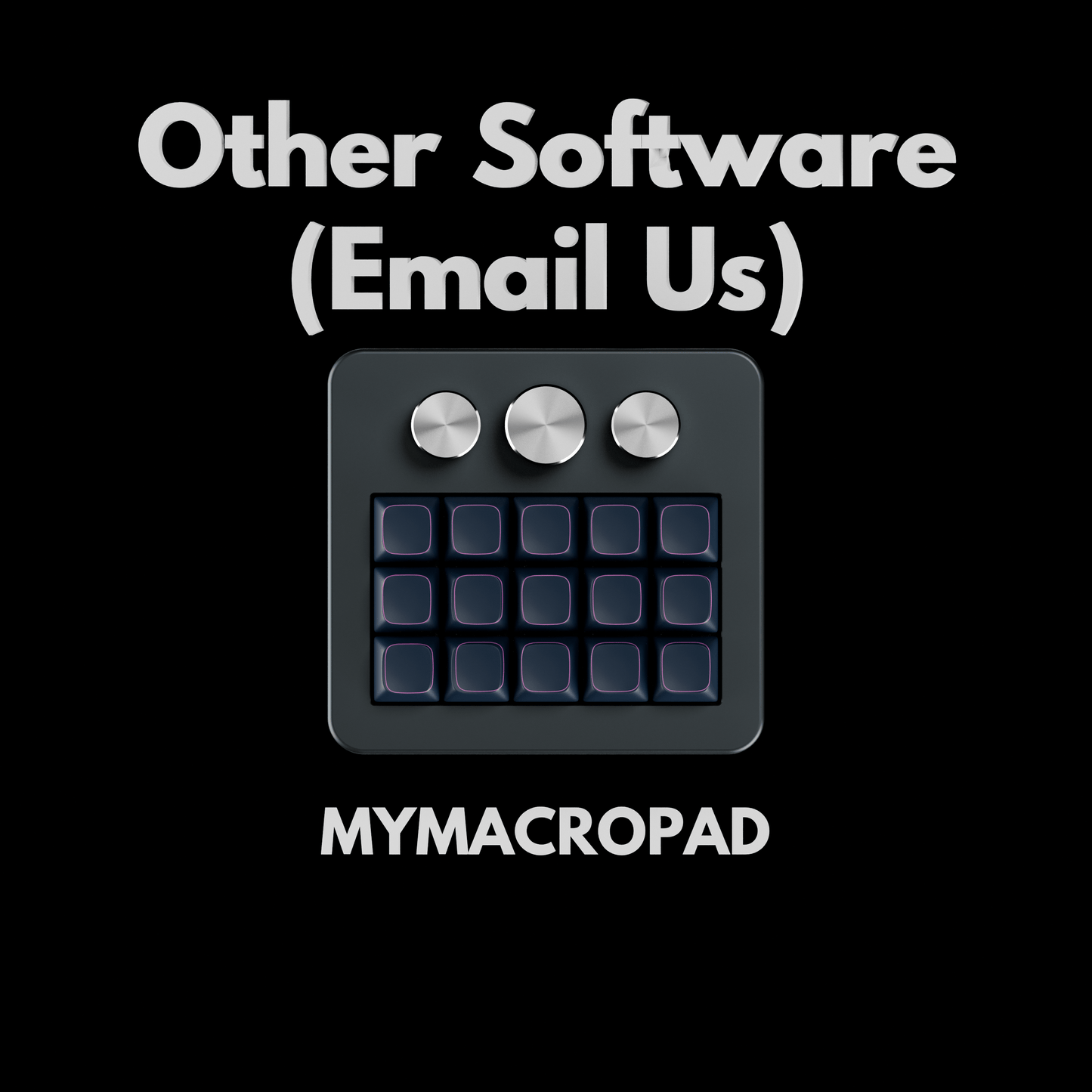 15 Keys 3 Knob MyMacropad - Macropad.io